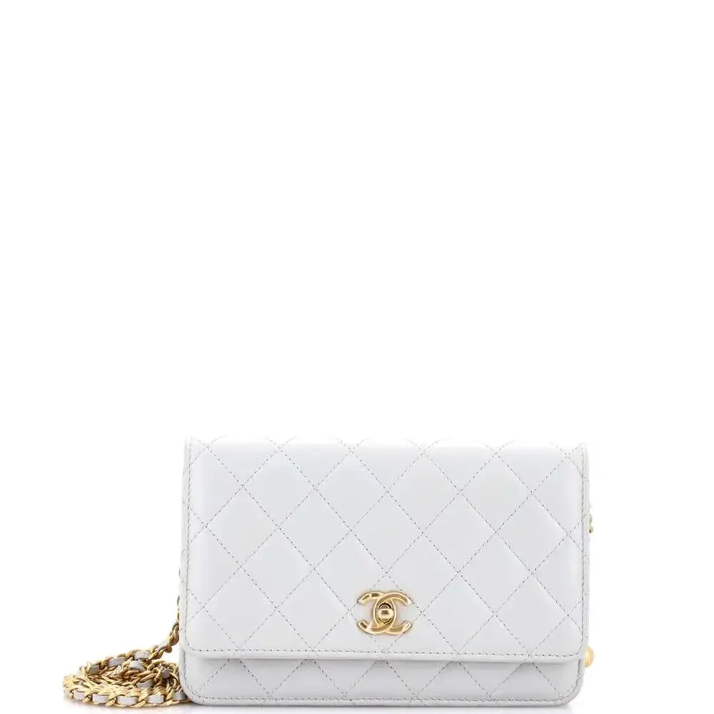 Chanel Pearl Crush Wallet On Chain #242375C36B - Picture 1 of 8